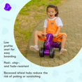 thumbnail image 3 of CarePlay Puppy Ride On Toy 2 Piece Multipack, Green/Purple, 3 of 7