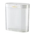 thumbnail image 2 of Oleegame 2PC Blue Juice Plastic Wraps Storage Box Plastic Wrap Storage Box Kitchen Hole Removable Wall Mounted Plastic Wrap Storage Box, 2 of 9