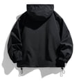 thumbnail image 3 of Styesk Jackets for Men Men's Spring And Charge Coat Thin Outdoor Mountaineering And Riding Windproof Work Coat, 3 of 4