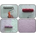 thumbnail image 3 of Various Embossed Pattern Painting Roller With Plastic Handle Painting Roller Brush Tool 7" A, 3 of 8