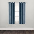 thumbnail image 1 of Mainstays Faux Suede Drapery Grommet Window Curtains Panel, 1 of 6