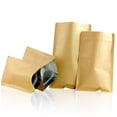 thumbnail image 4 of Minkissy 100pcs Kraft Paper Packaging Bags Self Sealing Food Bag Khaki for Home Use, 4 of 4