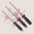 thumbnail image 5 of Yhmxh Kitchen Gadgets Kitchen Gifts Kitchen Essentials Kitchen Tools Stainless Steel Knife Sharpener Powerful Knife Sharpener Butcher's Knife Sharpener Stick sharpening rod, 5 of 5