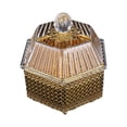 thumbnail image 2 of Iodue Food Storage Cookie Jar Decorative Jar With Lid Metal And Acrylic Snack Craft, 2 of 4