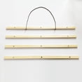 thumbnail image 4 of serony 21CM-61CM DIY Magnetic Wooden Photo Hanger Frame Scroll Print Poster Picture 41cm, 4 of 7