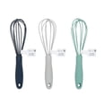 thumbnail image 2 of Mainstays 9.5" Silicone Whisk - Premium Kitchen Tool in Teal, Blue, and Grey, 2 of 4
