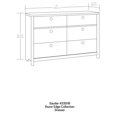 thumbnail image 2 of Bowery Hill Modern Engineered Wood Dresser in Denim Oak Finish, 2 of 13