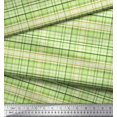 thumbnail image 2 of Soimoi Rayon Fabric Plaid Check Printed Fabric 1 Yard 56 Inch Wide, 2 of 3