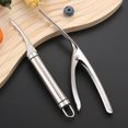 thumbnail image 3 of Oleegame 1PC Kitchen Utensils Set Stainless Steel Line Seafood Hot Pot Kitchen Special Pick Line Stainless Steel Peeling Back Artifact, 3 of 3