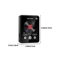 thumbnail image 3 of TopLLC MP4 Player with Bluetooth, Portable Mini 1.8" Touch Screen Music Player with Speaker, Lossless Digital Audio Player with Voice Recorder FM-Radio E-Book and Alarm for Student Sports Office(16GB), 3 of 7