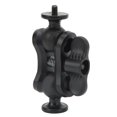 thumbnail image 3 of Camera Double Ball Head Arm,Double Ball Head Mount Double Ball Head Shoe Mount Diving Camera Mount Ultimate Reliability, 3 of 14