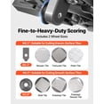 thumbnail image 3 of VEVOR 47.2-Inch Manual Tile Cutter, Spring-Loaded Base Cutting Tool with Adjustable Angle Fence, Tungsten Carbide Cutting Wheel, Precision Alignment Guide, for DIY Pros, Ceramic, Floor, Wall Tiles, 3 of 9