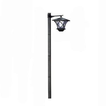 EGNMCR Solar Lights Outdoor, , Outdoor Post Lights Pole Lights Outdoor Decorative Floor Lamp Vintage For Patio Garden Backyard Front/Back Door Solar Floor Lamps Solar Lights
