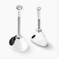 thumbnail image 3 of Simplehuman Plunger and Toilet Brush Bundle, White, 3 of 3