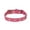 Peach Red, variant on Adjustable Breakaway Cat Collar with Star Moon Elastic Band for Small Large Indoor Outdoor Puppy Use, 10.87 in, Light Blue
