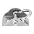thumbnail image 4 of Fosa Stainless Steel D-Type Suspension Swing Hanger Hook Fixed Plate Hammock Hanging Chair Accessory, Swing Hanging Fixed Plate, 4 of 8