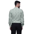 thumbnail image 2 of BESTMAN Slim FitShirtsFor Men Button DownLong Sleeve PrintedShirtsFor Boys, 2 of 5