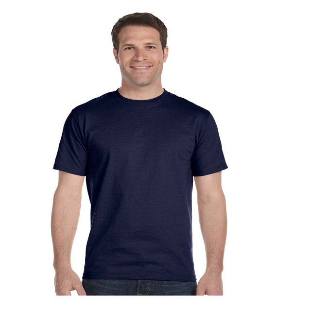 Hanes T-Shirt Robuste à Col Ras du Cou Sans Étiquette à Plat, Style 5180