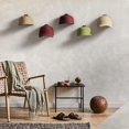thumbnail image 2 of 12PCS Self-adhesive Storage Rack Holder Sturdy Sticky Wall-mounted Hooks for Bathroom Kitchen Organizer(Black), 2 of 4