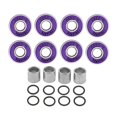 thumbnail image 2 of koolsoo 8x Skateboard Bearing Roller Skates Double Shielded Inline Skates Wheels Ball, 2 of 9