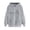 Grey, variant on Casual Womens Sweat Shirts Snap Hoodie Long Sweatshirt Hoodie with Zipper Sweatshirt for Women Hoodies Women's Casual Print Pullover Tops Long Sleeved Top Yellow M
