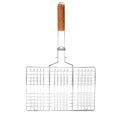thumbnail image 1 of DEWIN en Acier Inoxydable Pliant Grille Panier de Camping Extérieur Portable avec Poignée Cadeaux pour Père, 1 of 8