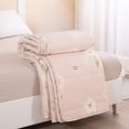 thumbnail image 4 of CUITING Lightweight Summer Quilt Queen Size Quilted Washed Cotton Conditioner Napping Quilt For Kids Adult Skin-Friendly, 4 of 5