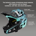thumbnail image 4 of Full Face Mountain Bike Helmet Adult Racing Downhill MTB Helmet, 4 of 8