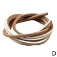 thumbnail image 1 of Thin Rawhide Leather Shoelaces for Boots Shoes χ# W9M1, 1 of 9