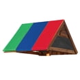 thumbnail image 2 of Lightweight Durable Canopy Tent, Multifunctional Outdoor Canopy, Hiking For Patio Green + Blue + Red, 2 of 8