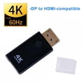 thumbnail image 4 of Adaptateur Convertisseur de Câble Mâle Compatible DP vers HDMI DisplayPort 4K X1X9, 4 of 8