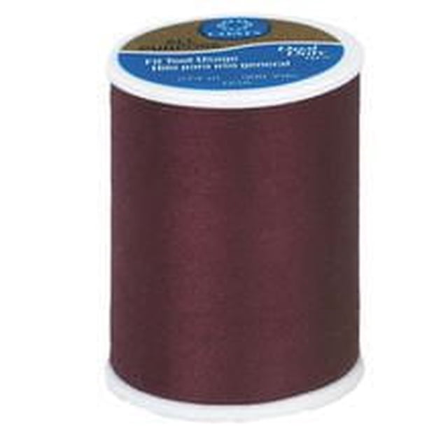 Coats & Clark™ Bobine Tout Usage 100 % Polyester Thread en Rouge Foncé, 300 yards (274 Mètres), Polyester Filé à la Main de Poids Moyen, Convient à la Couture à la machine Ou à la Main sur des Tissus Tissés Ou Tricotés, Y Compris le Coton et le denim, Utilisée Souvent pour l'Artisanat et le Courtepointe.