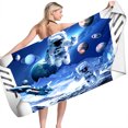 thumbnail image 1 of zanvin Beach Towels Microfiber Beach Towel Super Lightweight Colorful Bath Towel Sandproof Beach Blanket MultiPurpose Towel for Travel Swimming Pool Beach Towels Oversized, 1 of 3