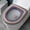 B, variant on cpengpj Three-Color Toilet Seat Cushion, Soft, Warm, Machine Washable, Non-Slip Cover for Standard Round or Elongated Toilet Seats, Stylish Bathroom Accessory