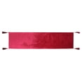 thumbnail image 3 of GUOOL Foulard de Lit Moderne de Luxe, Décoration de Literie pour Chambre, Rouge, 3 of 9