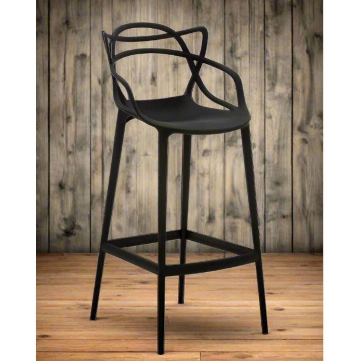 Tabouret de bar en plastique Heavenly Collection 25" ENSEMBLE DE 2