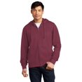 thumbnail image 1 of District V.I.T.Fleece Full-Zip Hoodie DT6102, 1 of 1