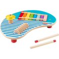 thumbnail image 1 of Fisher-Price-Table musicale en bois avec instruments de percussion, 1 of 6
