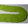thumbnail image 1 of Perles Rondes Facettées en Jade Naturel Couleur Citron Teinté Taille 6 mm Qualité AAA, 1 of 6