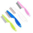 thumbnail image 4 of Lttoisl Multi-Color Pet Flea Comb, Stainless Steel Narrow Tooth Grooming Brush for Dogs & Cats, Effective Lice & Dandruff Removal, Gentle Dematting Massage Tool, 1-Pack, 4 of 8