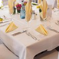 thumbnail image 4 of FUTUREORYY 10Pcs Soft Golden Cloth Napkins Reusable Dinner Napkins for Home and Special Occasions, 4 of 4