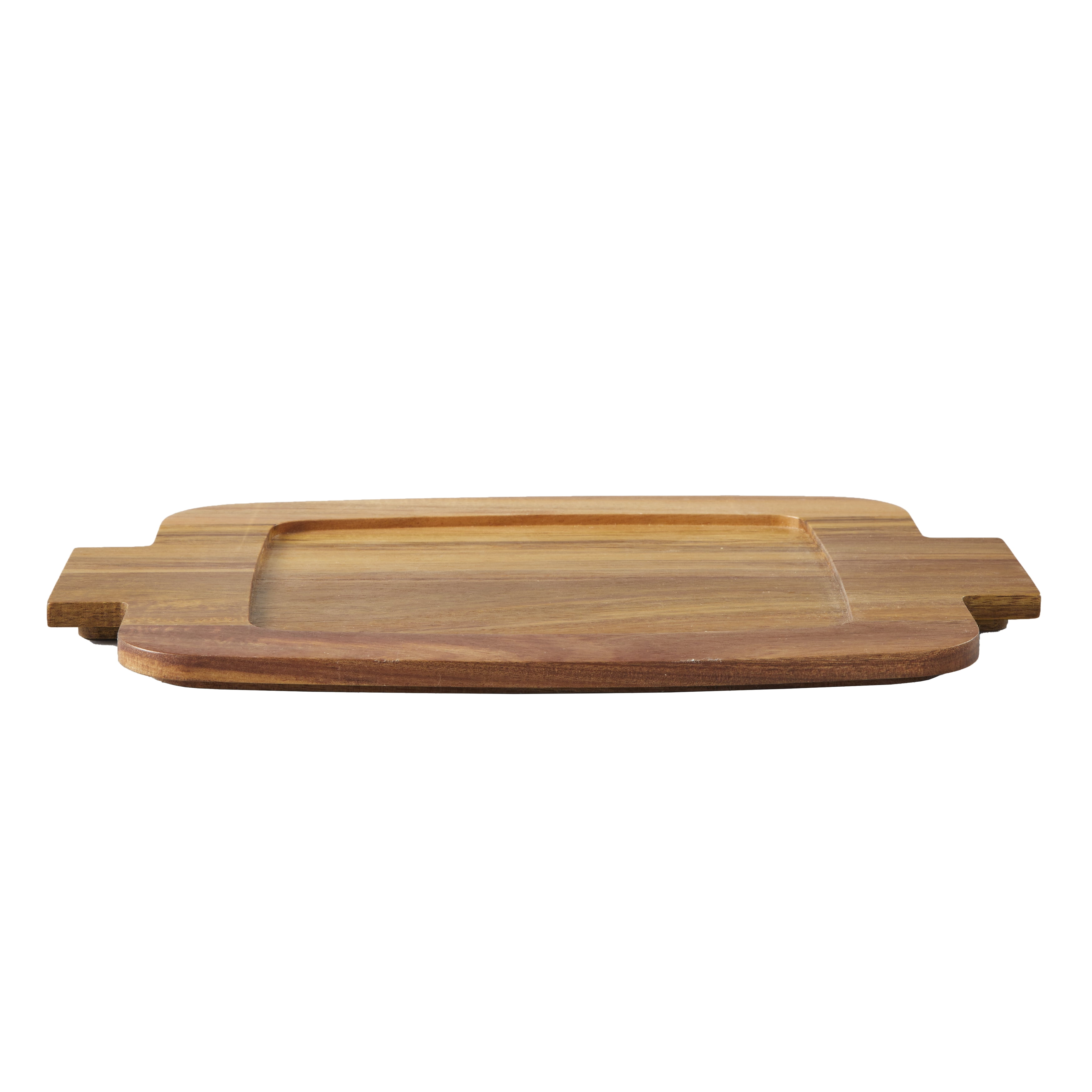 Better Homes & Gardens Ceramic Oven to Table Serveware Dish with Acacia Lid, 13.39 x 9.06 x 3.39 in