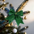 thumbnail image 4 of Outdoor Christmas Decorations,6-Piece 9cm Mini Christmas Tree Hanging Ornament Set, Small Holiday Decoration for Display, 4 of 8