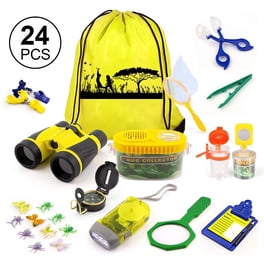 Kit d'exploration - Enfant - 11 pièces - Jumelles - Loupe - Sac à dos