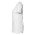 thumbnail image 2 of Gildan Ladies Softstyle CVC T-Shirt, L, White, 2 of 2