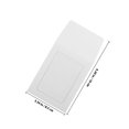 thumbnail image 4 of WASHWEPE 20Pcs White Card Sleeves for Displaying Game Cards and Photos with Transparent Covers, 4 of 8