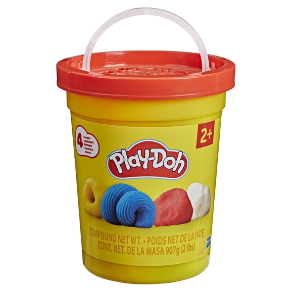 Play-Doh Super Can of Classic Colors, 2 Pounds, Kids Toys, Arts and Crafts
