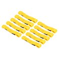 thumbnail image 1 of Unique Bargains Bande Élastique de Course à 3 Pattes pour Relais de Carnaval Extérieur, Jaune, Lot de 10, 1 of 5