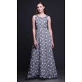 thumbnail image 5 of Bimba Robe Longue Imprimée pour Femmes avec Oiseaux, Débardeur Maxi, Tenue de Villégiature, Robe de Soirée - Petit, 5 of 5
