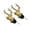 B, variante sur Liquidation d'Articles pour la Maison et la Cuisine! Pcksrro 2 Pcs Bouteille de Vin et de Liqueur en Acier Inoxydable Verseur Bouchon de Bec